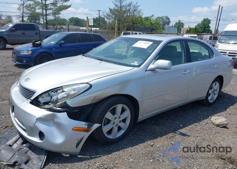 2005 Lexus Es 330 from USA, damaged, VIN JTHBA30G055090957